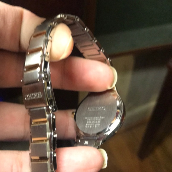 Expensive women’s Gold and Silver Solar Seiko